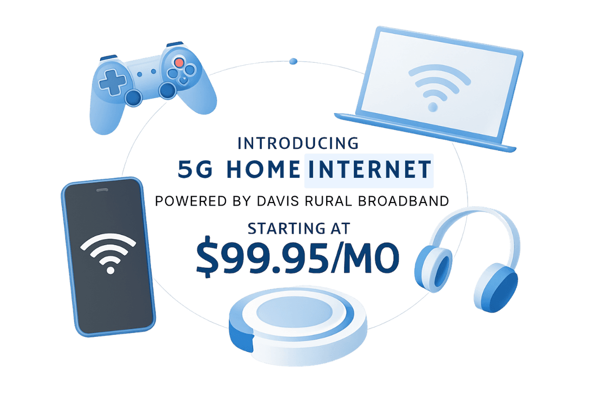 Davis Rural Broadband connecting all your devices